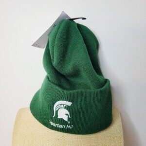 Nike Golf Green Michigan State Spartans MSU Cuffed Beanie Winter Hat Cap